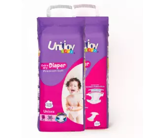 Подгузники для детей UNIJOY М 6-9 кг 36 шт.